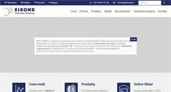 Desktop Screenshot of elkond.sk